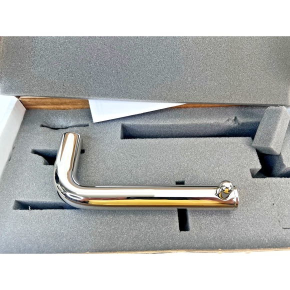 Waterworks Studio Flyte Wall Mounted‎ One Arm Paper Holder in Nickel FLPH01N - Picture 7 of 9